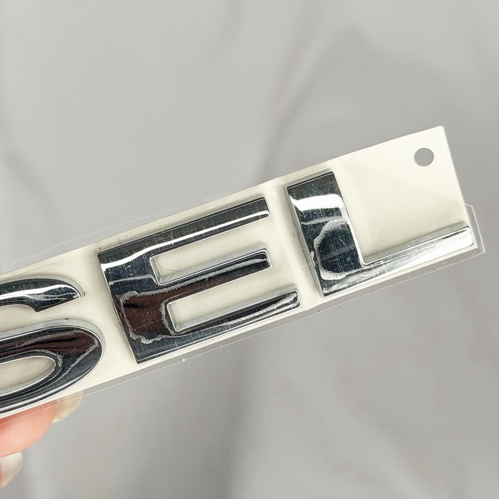New OEM Ford SEL Liftgate Tailgate Emblem Badge Chrome 7T4Z-7842528-C NOS - Picture 7 of 9